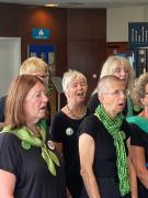 Streetchoirs Whitby July 2022 busking 2 