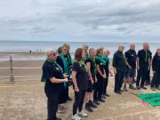 Streetchoirs Whitby July 2022 busking 7